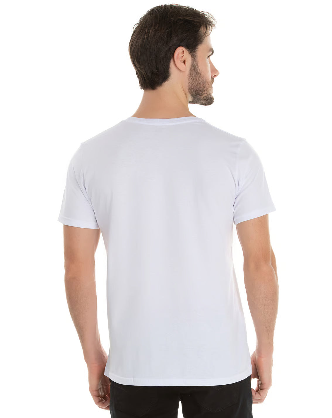 Men’s Premium Cotton T-Shirt Set (3-Pack) · Model 9